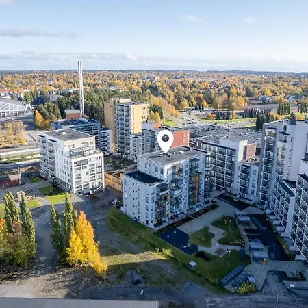Modern 1br Next To Tram Line Lejlighed Tampere