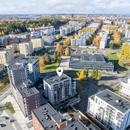 Modern 1br Next To Tram Line Lejlighed Tampere